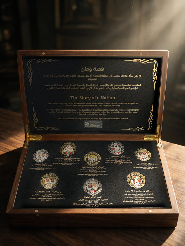 (The Story of a Nation – Limited Edition Collector's Box (No. 001–250) | قصة وطن – إصدار محدود)