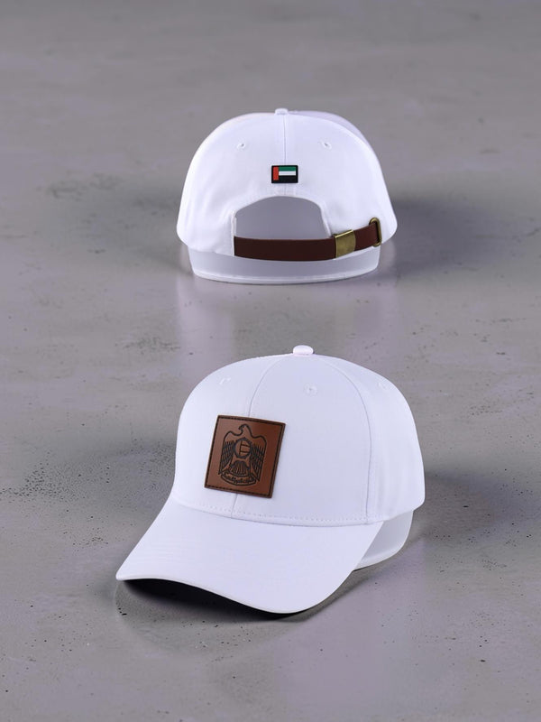- (A) Leather UAE Falcon Cap