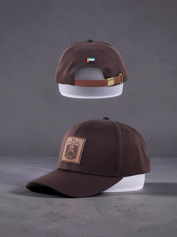 - (A) Leather UAE Falcon Cap