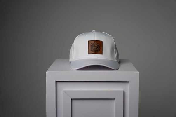 - (A) Leather UAE Falcon Cap