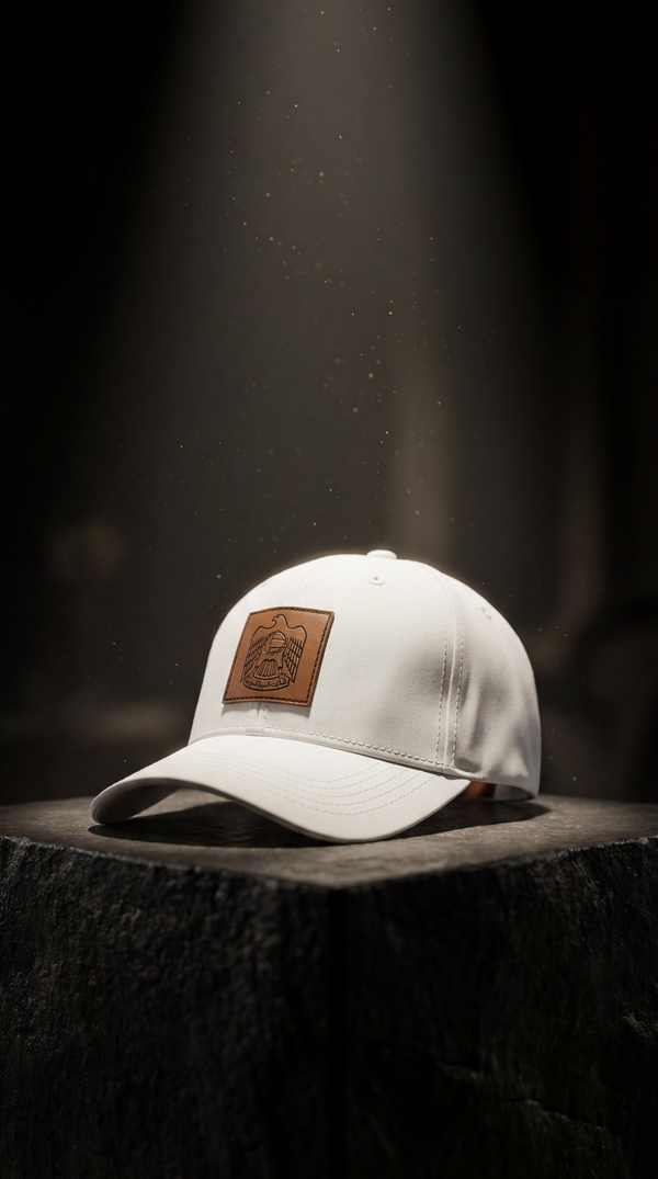 - (A) Leather UAE Falcon Cap